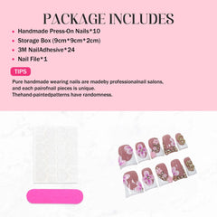 Qicaijia application steps for easy nail art