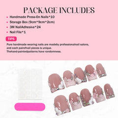 Qicaijia reusable acrylic nails designed for multiple uses.
