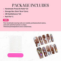 Qicaijia size M nails provide a comfortable fit for most natural nails