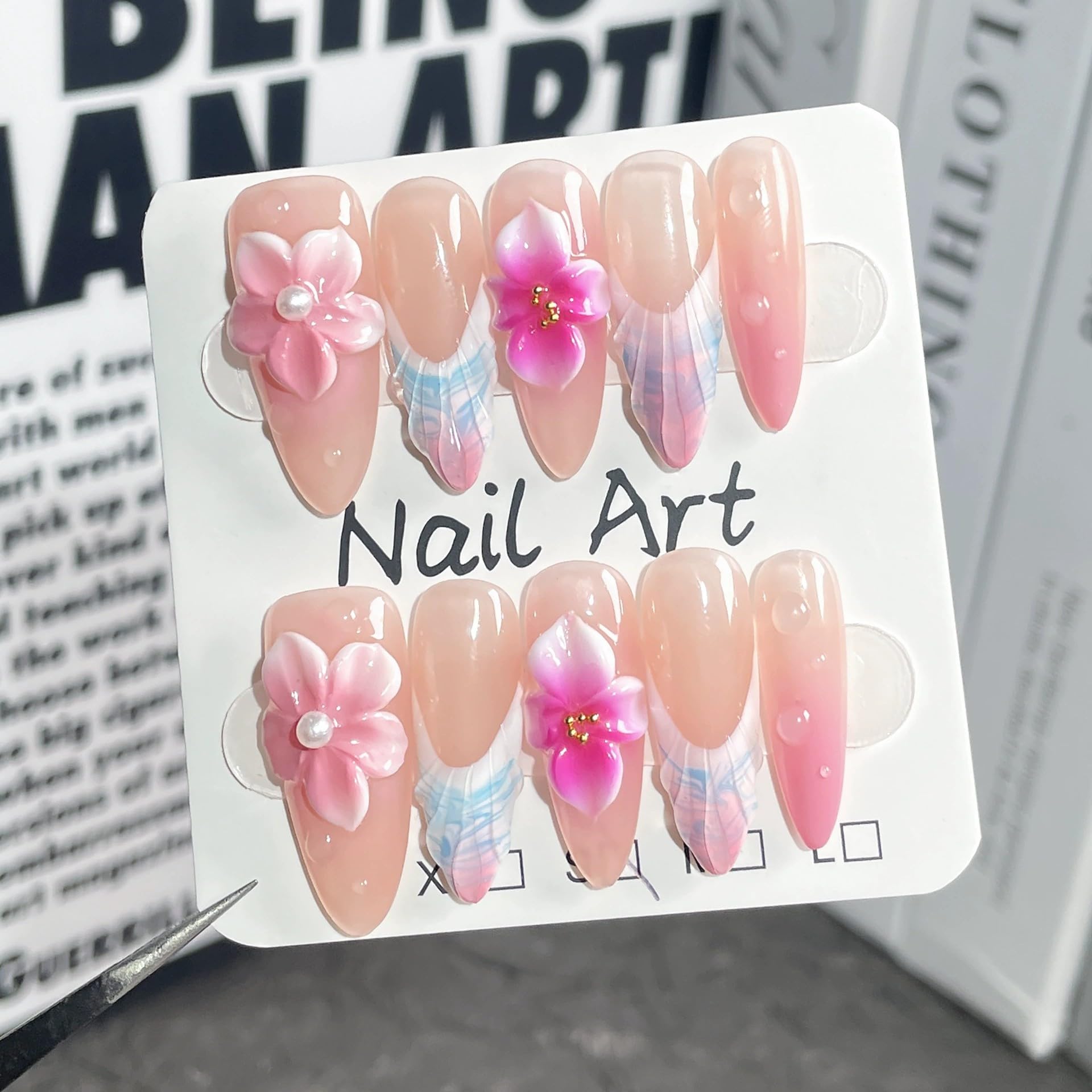 Qicaijia pearl flower design close-up highlights delicate embellishments for party looks