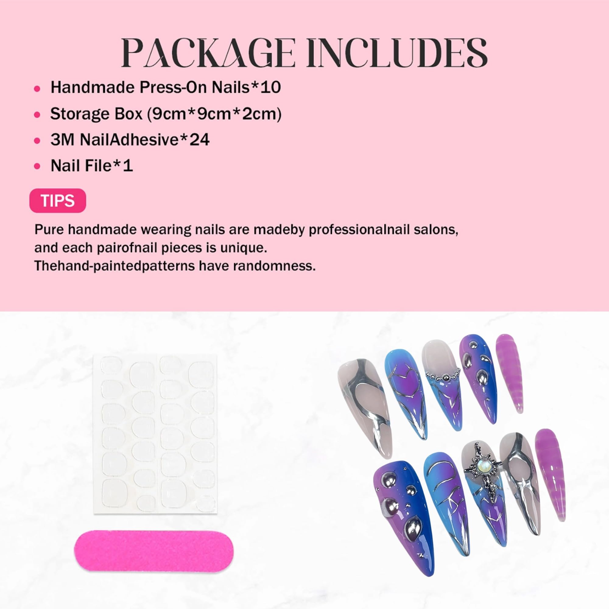 Qicaijia jelly glue included for quick at-home application