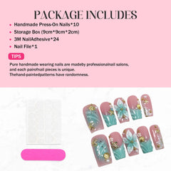 Qicaijia reusable acrylic nails for multiple uses