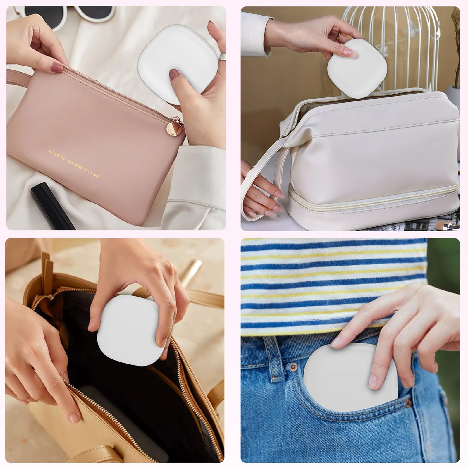 Qidoe premium packaging makes a ready-to-gift travel mirror