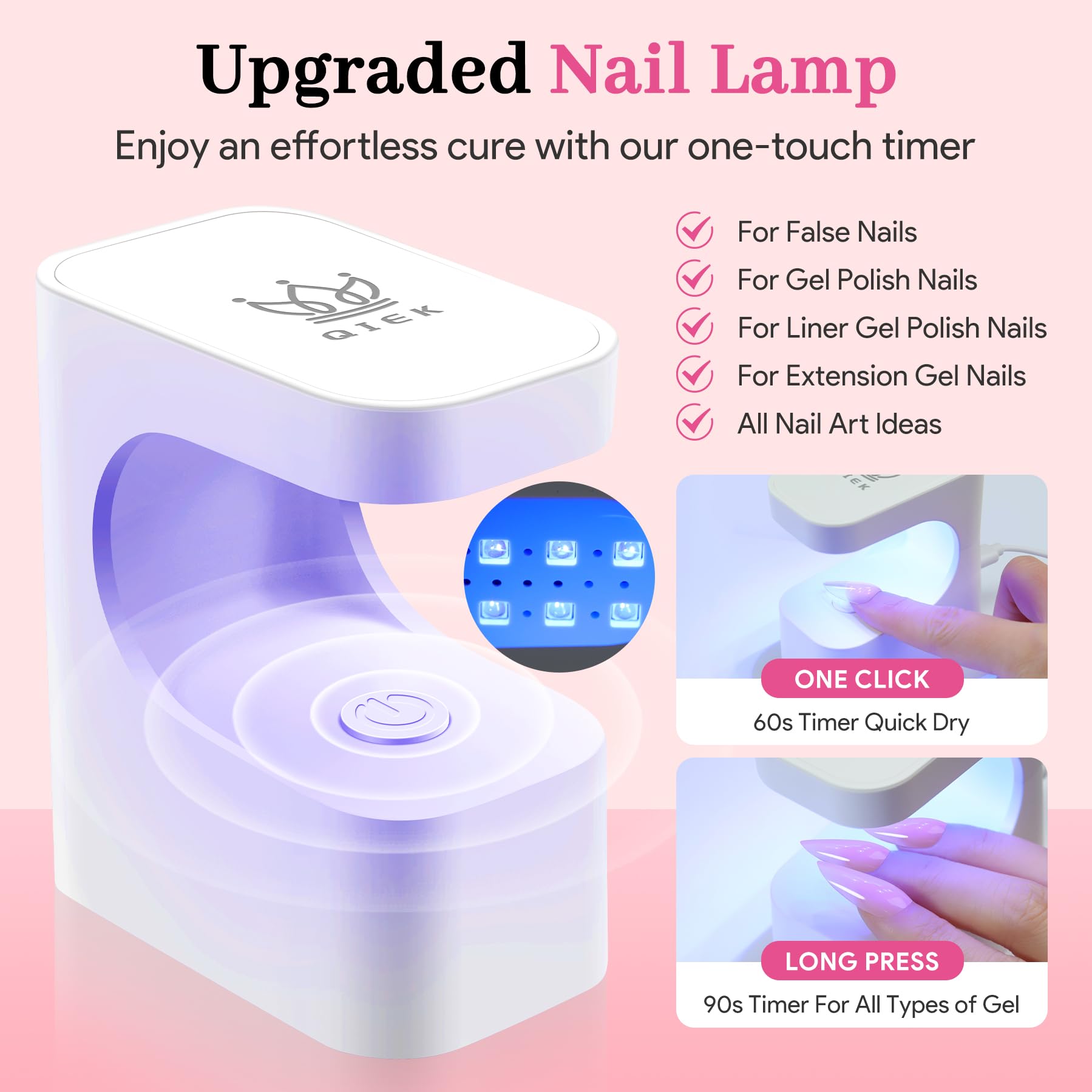 QIEK beginner-friendly almond tips simplify at-home manicure with salon-like results