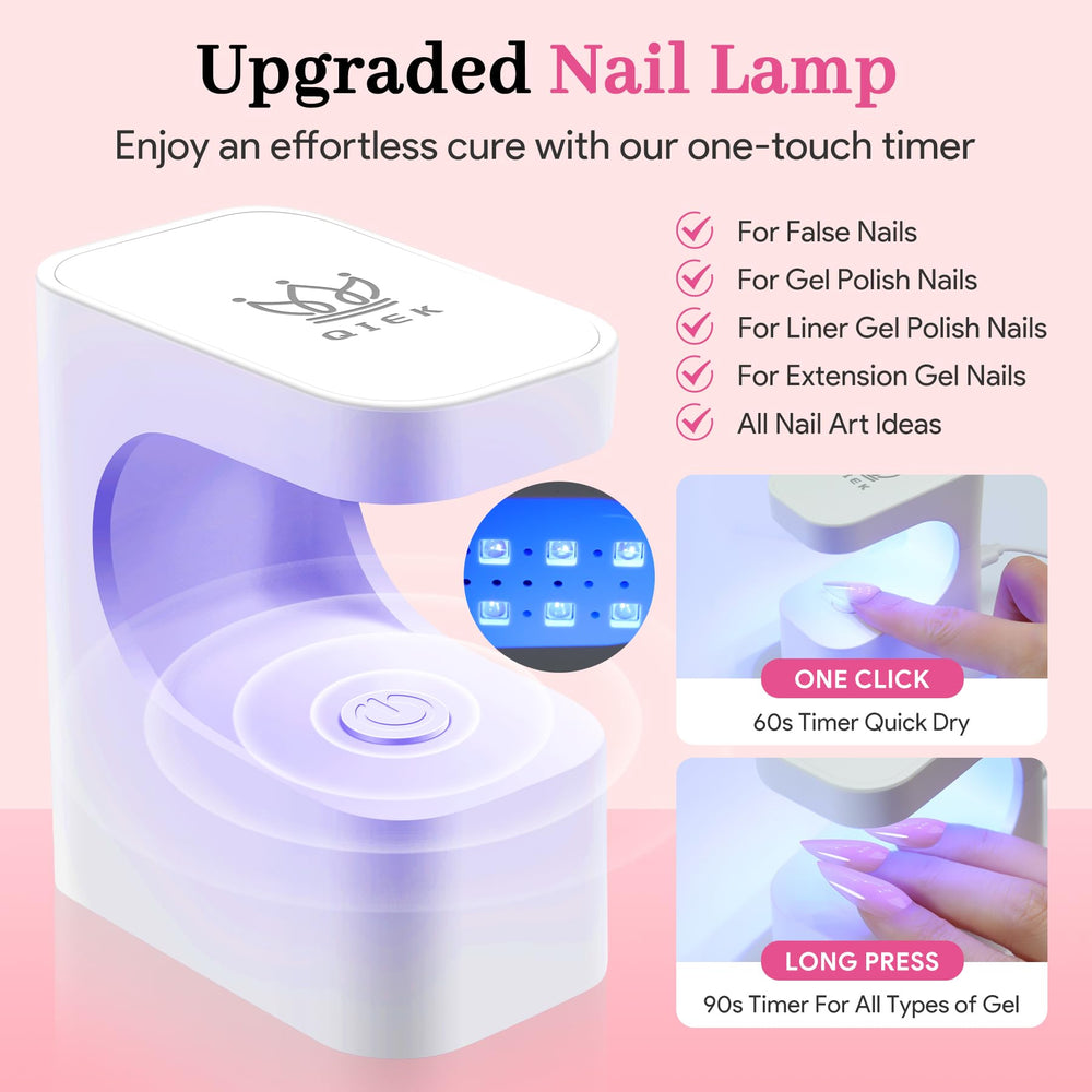 QIEK beginner-friendly almond tips simplify at-home manicure with salon-like results