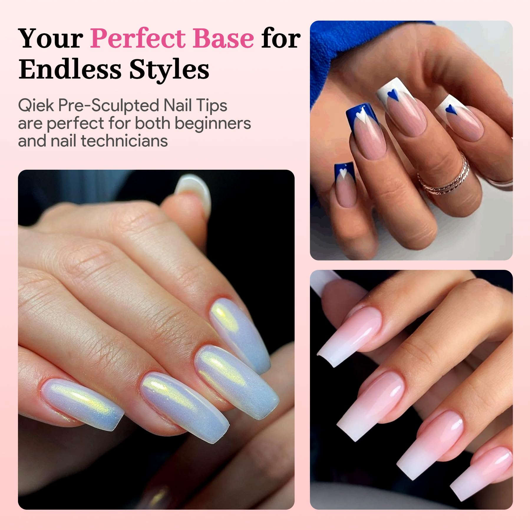QIEK pre-etched tips save time and improve finish