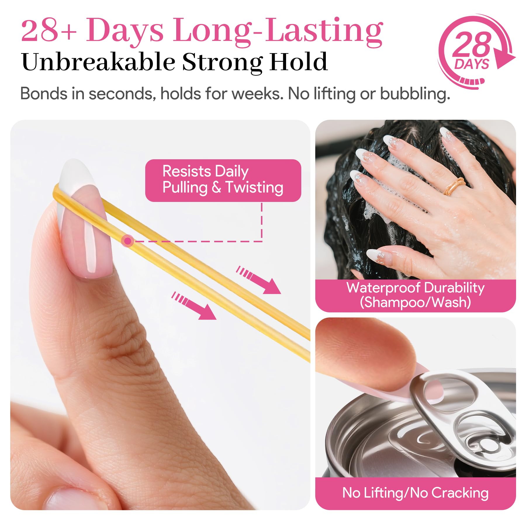 QIEK Cuticle stick included for precise nail prep
