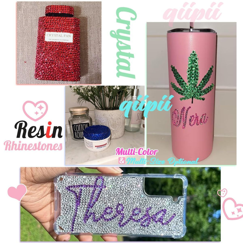 qiipii secure packaging and storage for rhinestones