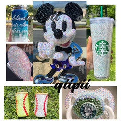 Qiipii rhinestones decorate clothing, shoes, and bags with sparkle
