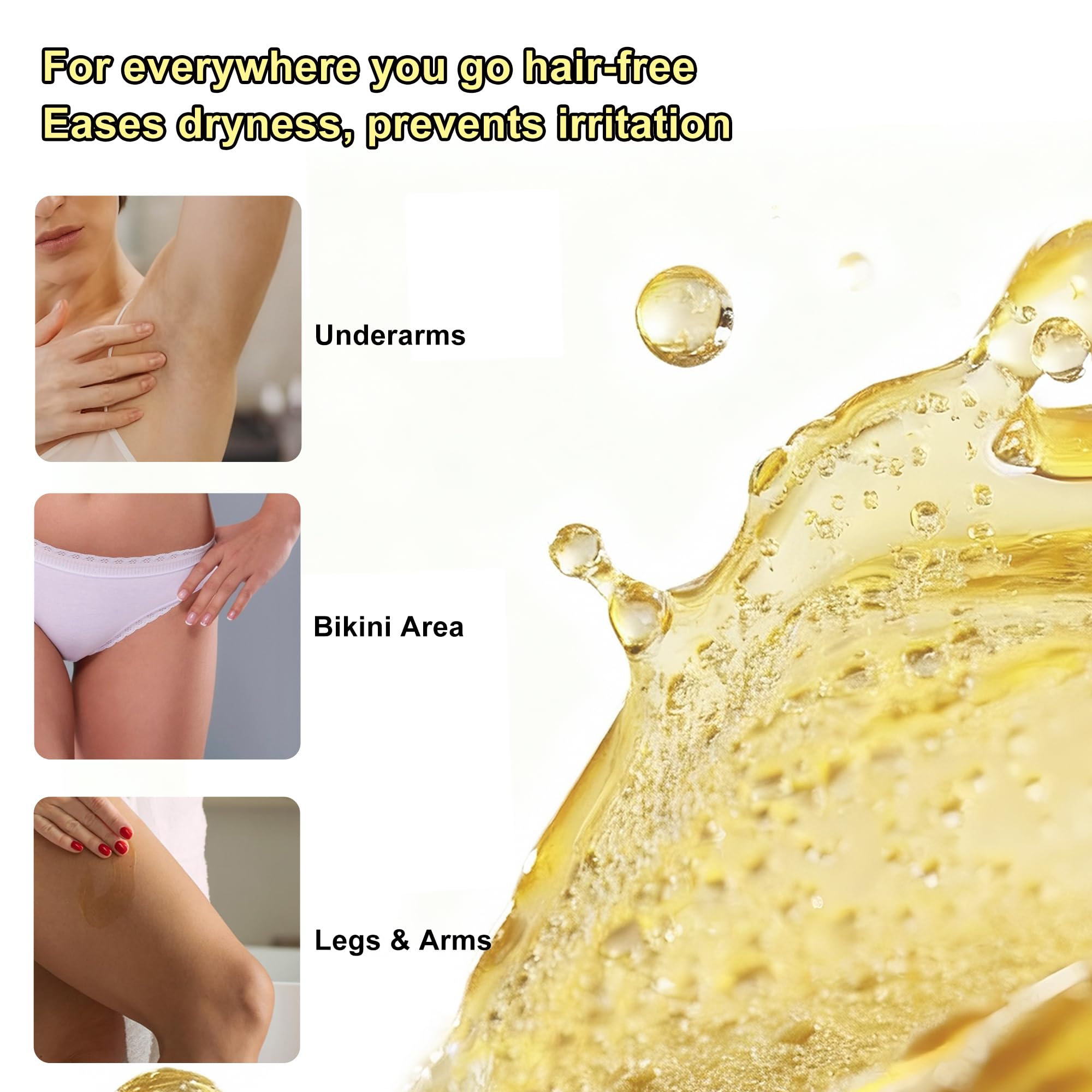 QINJAX Aftercare massage demonstrates post-shave routine for soft skin.