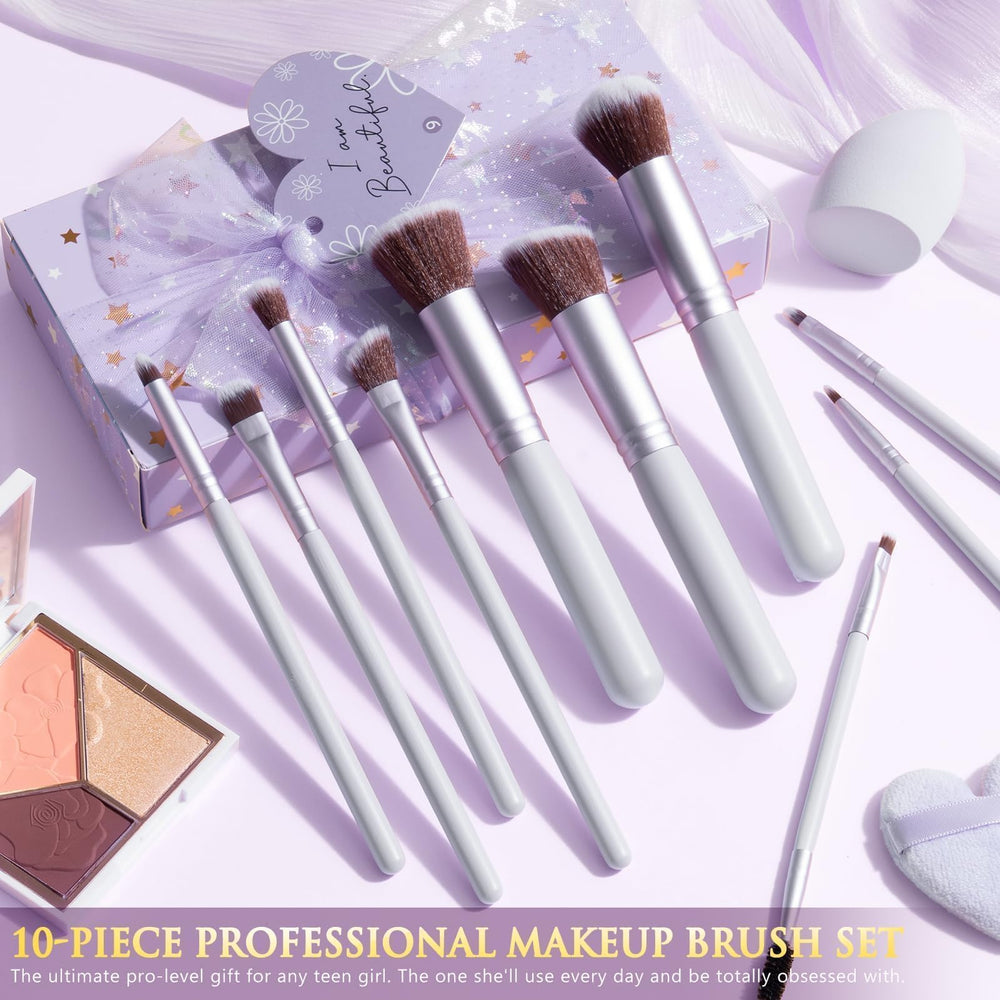 Qinline makeup sponges with bottle provide soft blending for even color.