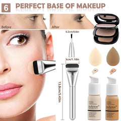 QIONG All in One makeup kit cosmetic bag in waterproof material for travel