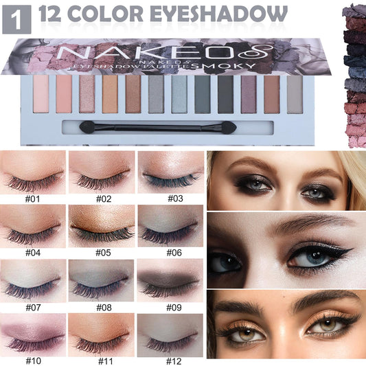 QIONG All in One makeup kit waterproof mascara for smudge-free lashes