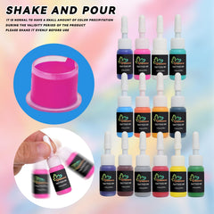 QIONGHUA 14-color ink set packaging for easy storage.