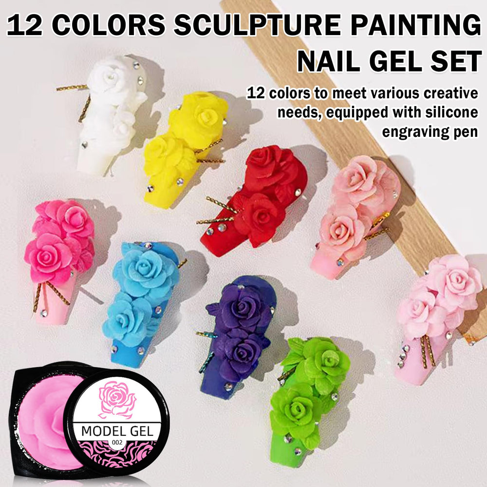QIUFSSE 12 colors palette enabling cohesive looks from bold to soft.