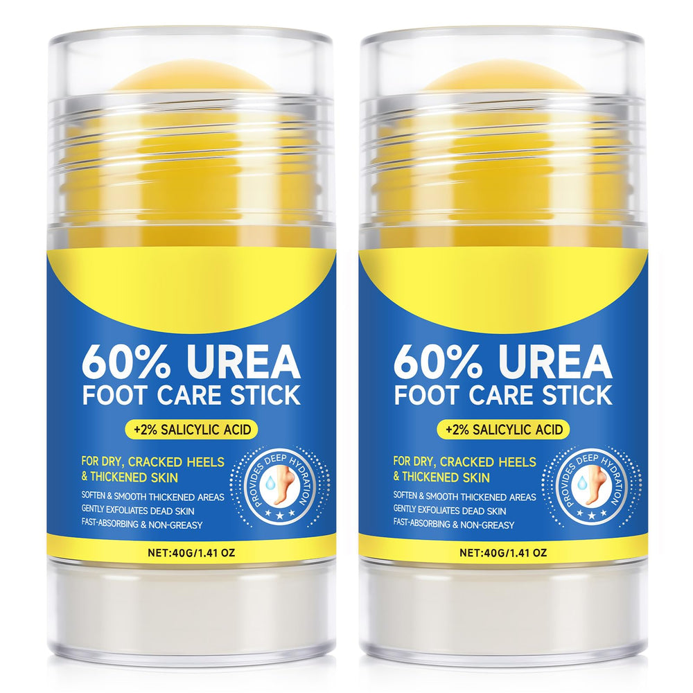 QJCWXIAOX 60-percent urea foot care stick pack for deep hydration of dry feet