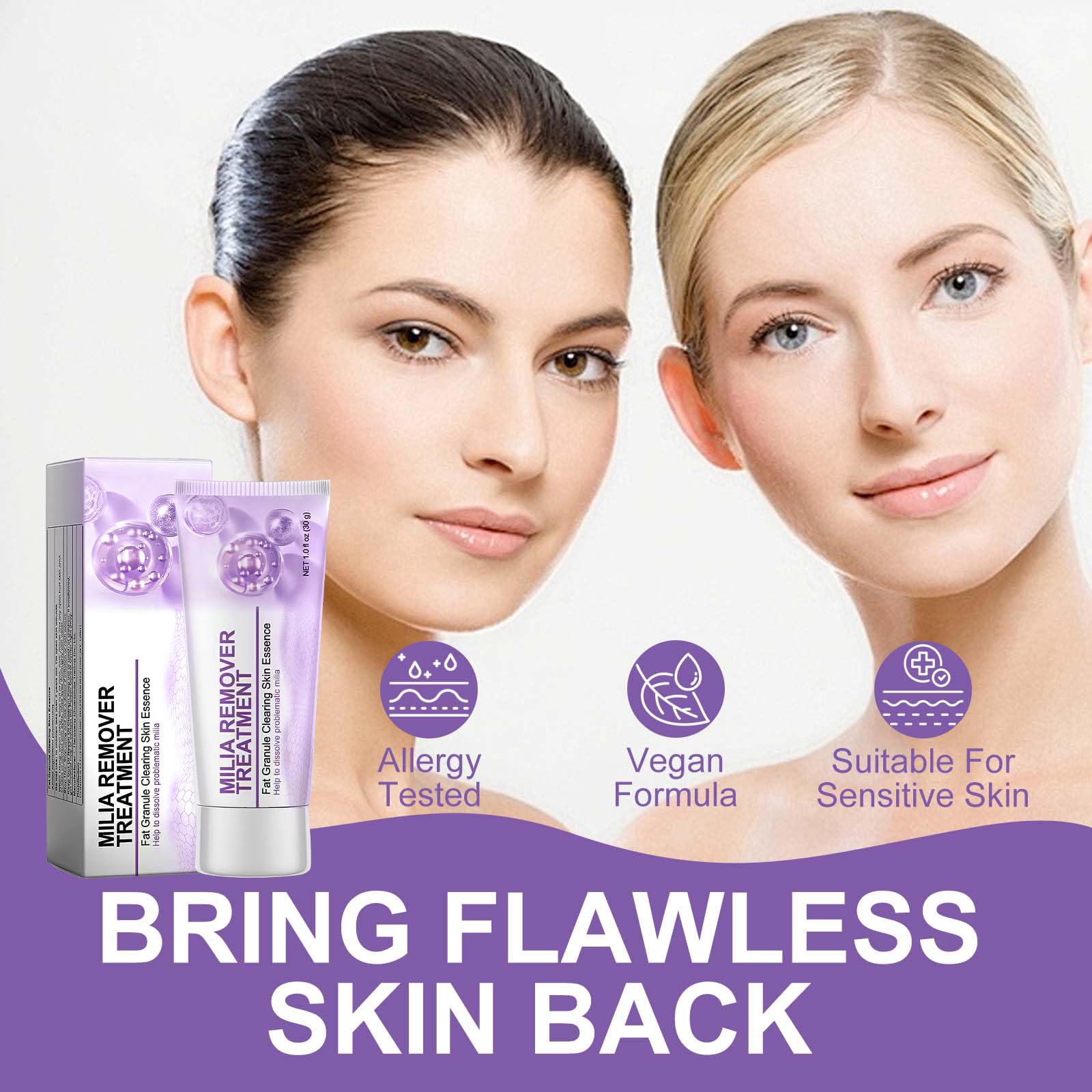 QKDBLWX daily skincare routine step highlights simple twice-daily use.