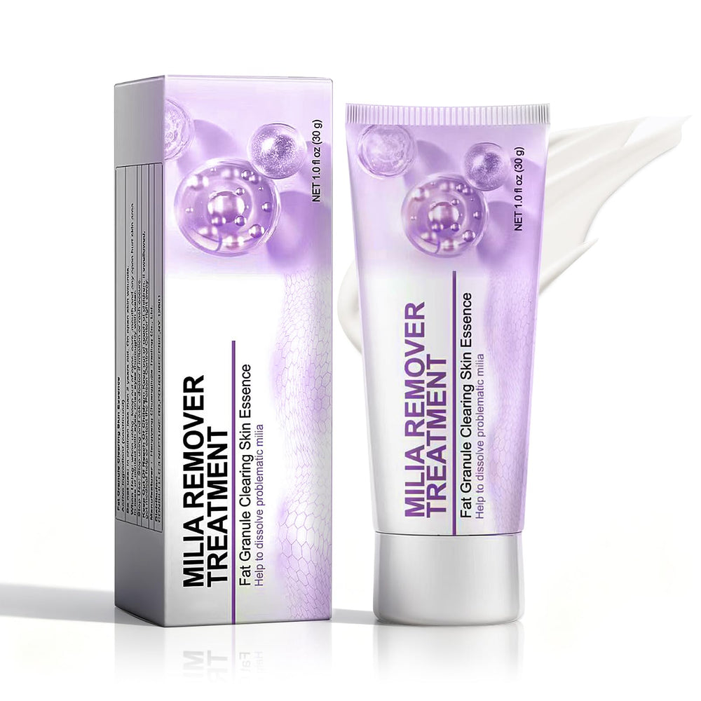 QKDBLWX milia remover eye cream tube for gentle under-eye care and milia reduction.