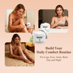 Non-greasy finish leaves skin soft after each application