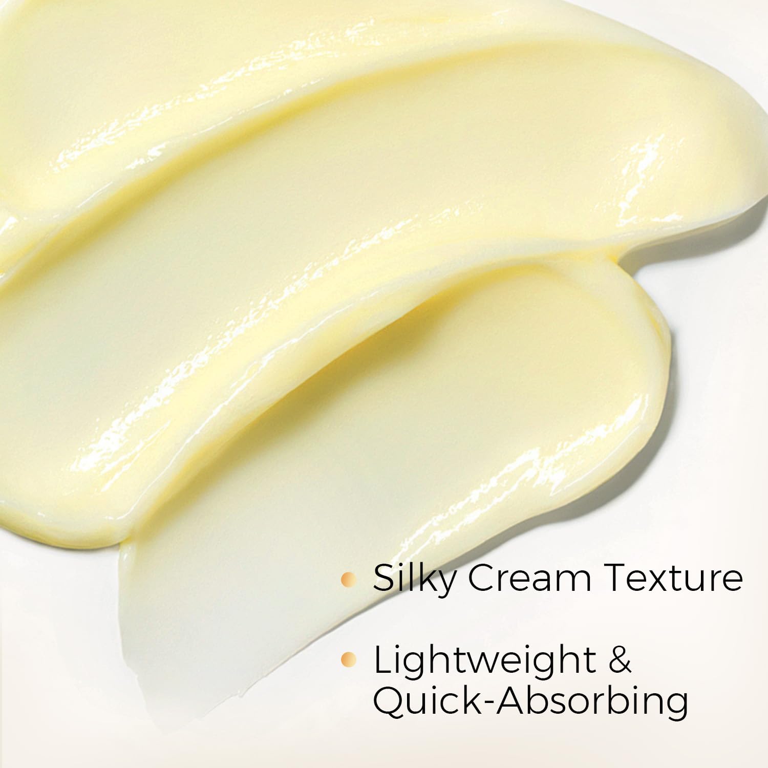 QOOQ lightweight absorption texture shown on skin without greasiness