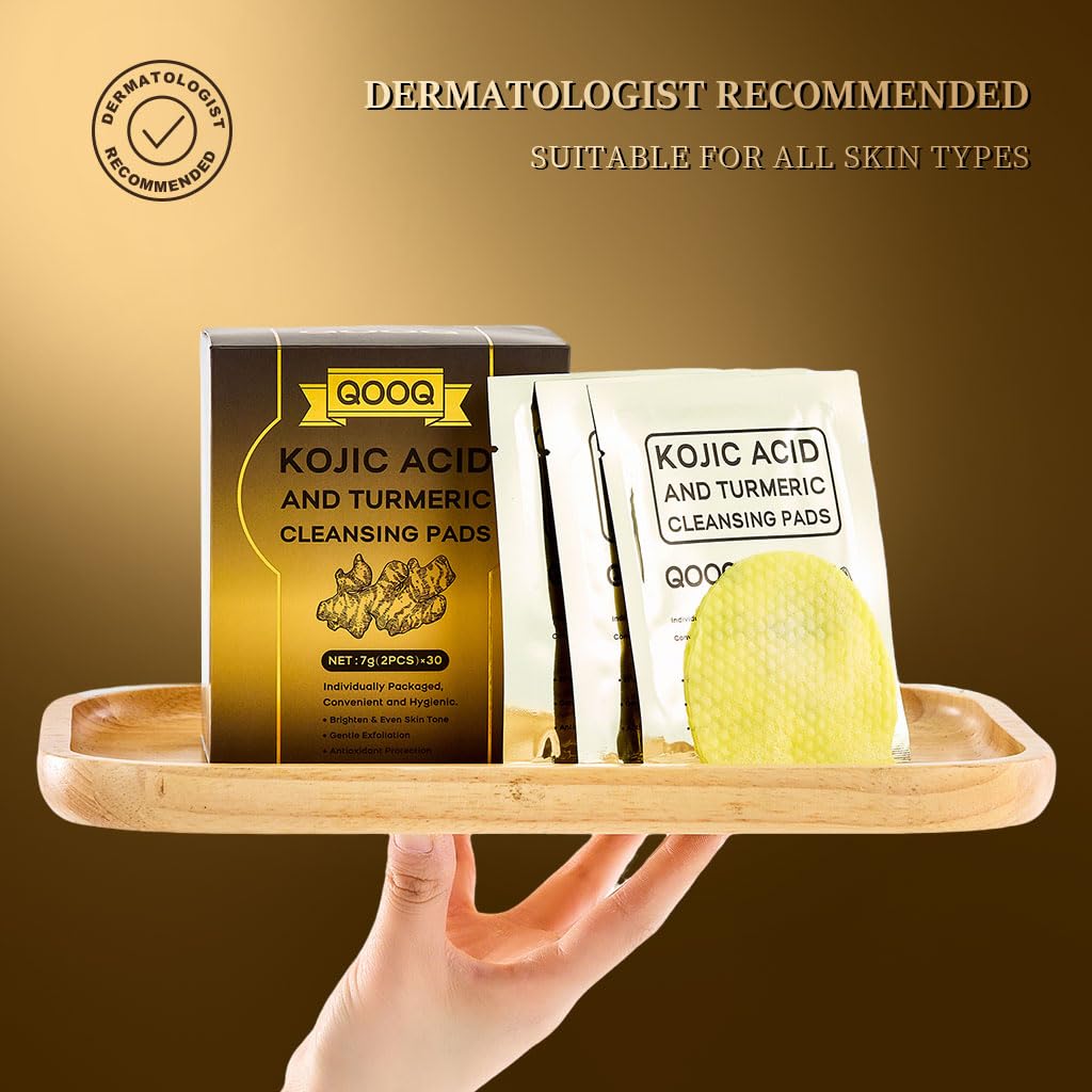 QOOQ two pads per sachet packaging for consistent daily use