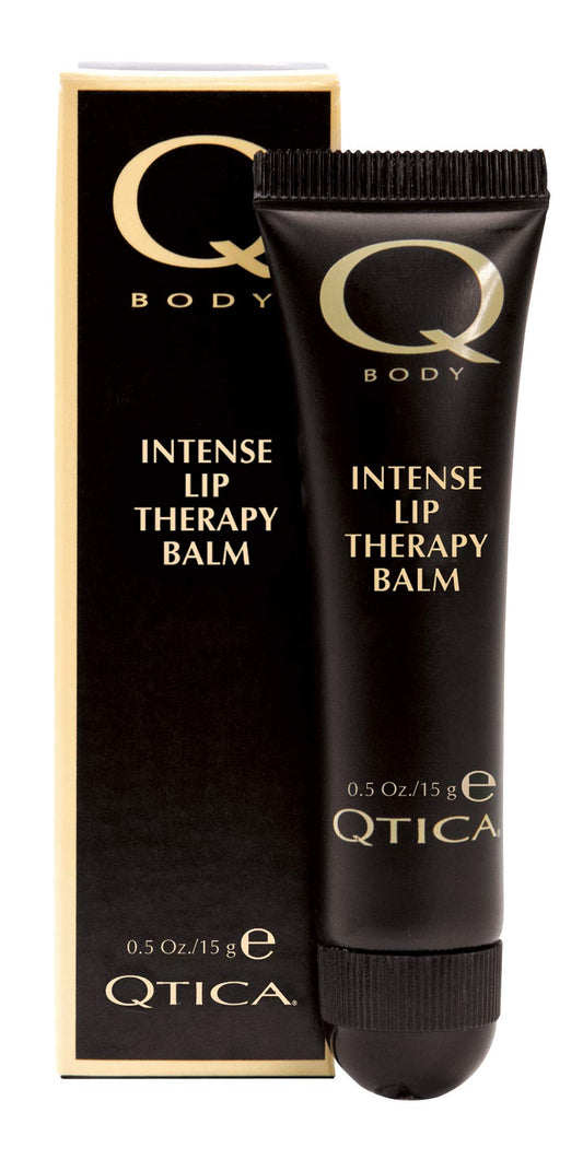 QTICA Intense Lip Repair Balm Set 2 nourishes lips overnight with deep hydration.