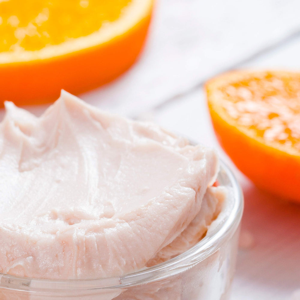 Body exfoliation on arms and legs with QTICA promotes smooth skin