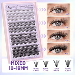 QUAFFLY precision tweezers for accurate lash placement