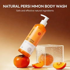 Top view of QualiLife Persimmon bottle signaling premium value.