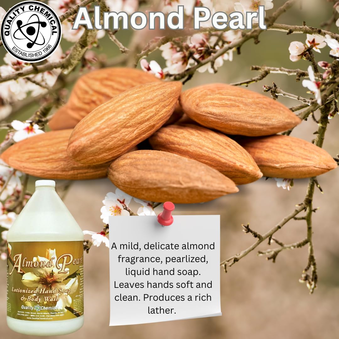 Almond Pearl fragrance from Quality Chemical enhances everyday hand washing.