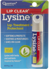 Quantum Health Lysine+ Coldstick pack of three tubes protects lips from wind and cold.