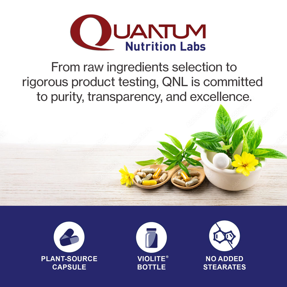 Quantum Nutrition Hair Skin and Nails product with minerals promotes visible vitality
