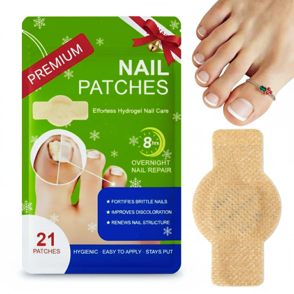QUDSIYA toenail patch for nighttime care, improves appearance.