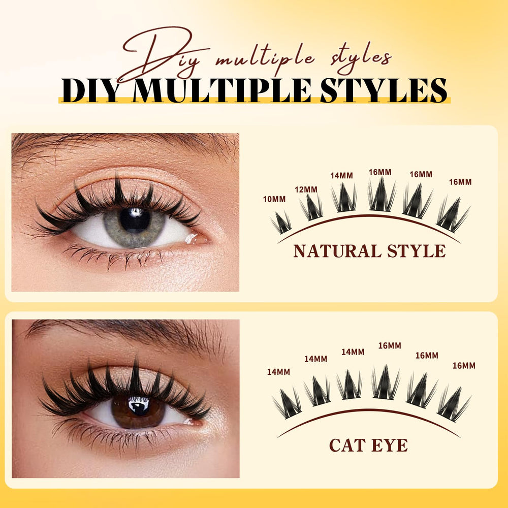 QUEWEL Bond-Seal 2in1 delivers a strong hold with a mild formula for sensitive eyes
