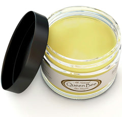 Queen Bee Eye Cream on skin showing smooth absorption.
