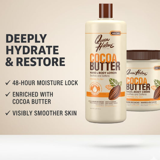 Close-up of Queen Helene Cocoa Butter Creme texture