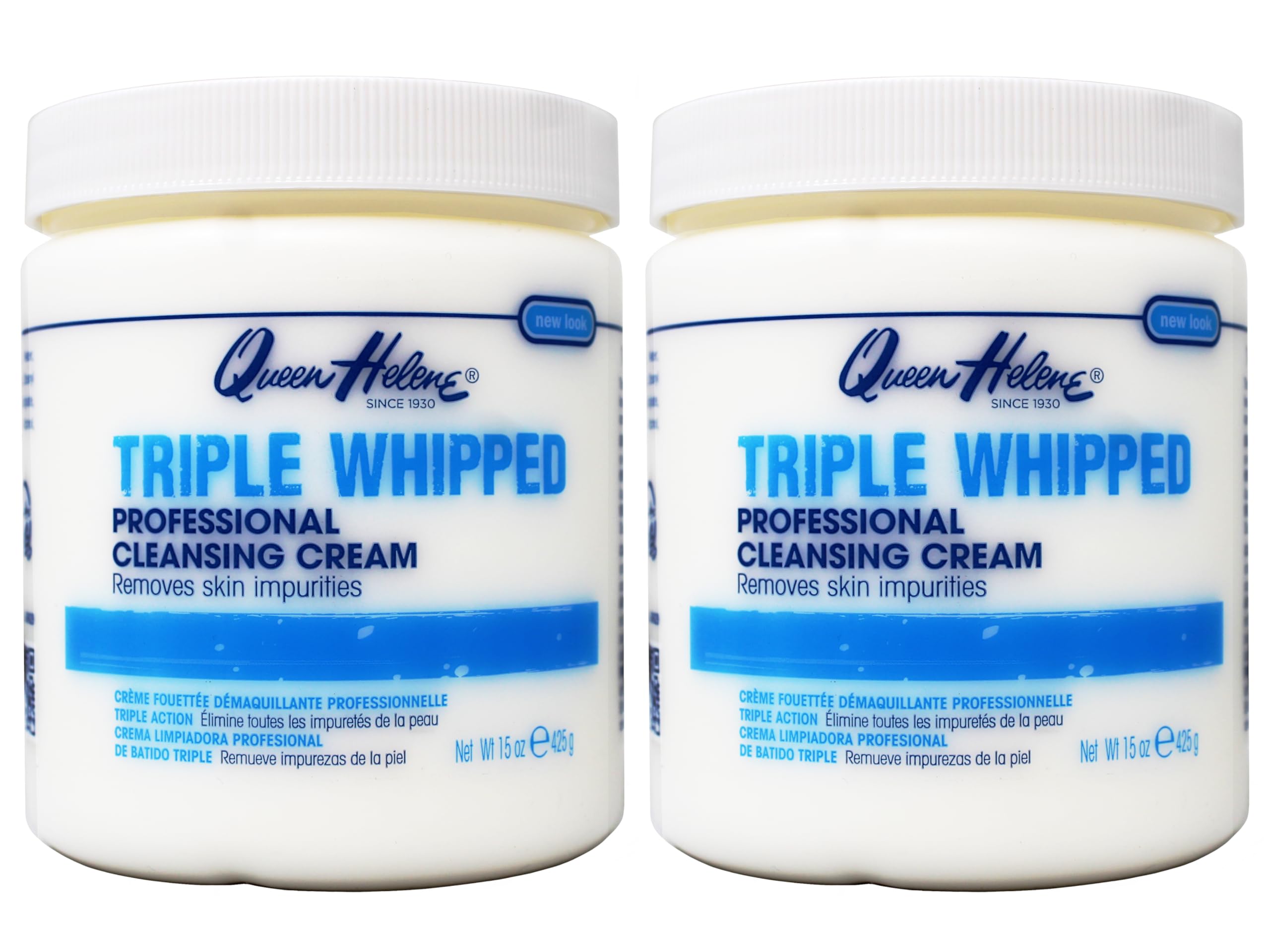 Queen Helene triple-whipped cleansing cream jar for a gentle, cleansing ritual