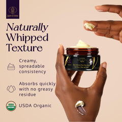 Queen of Shea shea butter for face and body application use
