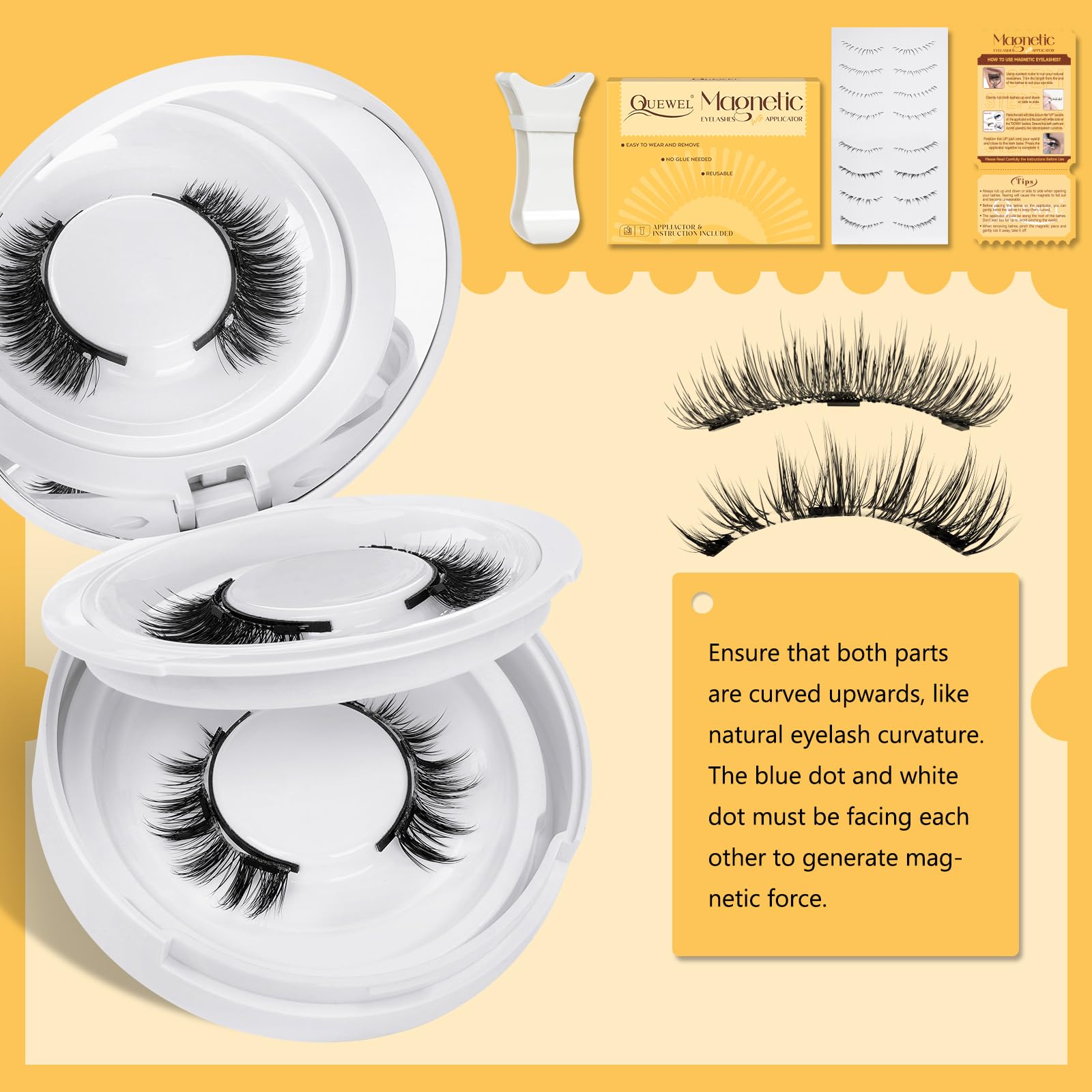 QUEWEL beginner-friendly kit with instruction sheet.