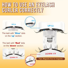 QUEWEL beginner-friendly magnetic lashes ease any lash-styling transition.