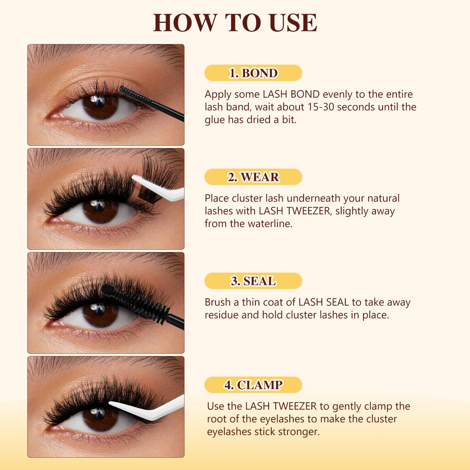 QUEWEL DIY lash extensions at home enable quick glam without appointments.