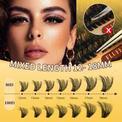 QUEWEL Lash Bond and Seal bottle showing strong hold and sealing effect