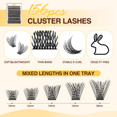 QUEWEL 12ml lash glue remover for clean, residue-free removal