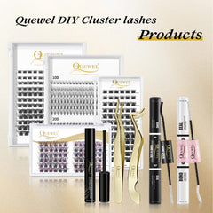 QUEWEL Lash Clusters Glue beginner-friendly for easy DIY lash clusters.