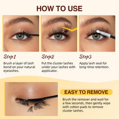 QUEWEL ready-to-use-at-home kit enables quick, customizable lash results