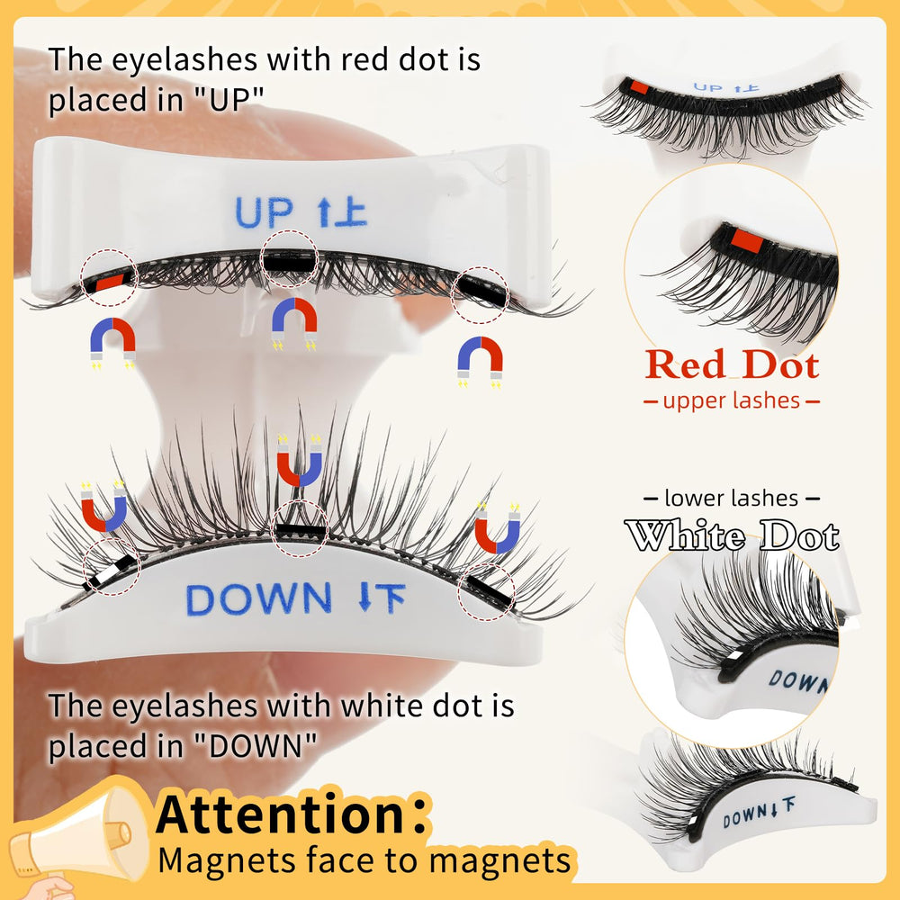 QUEWEL magnetic applicator tool helps precise placement without glue.