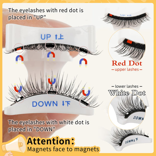 QUEWEL magnetic applicator tool helps precise placement without glue.