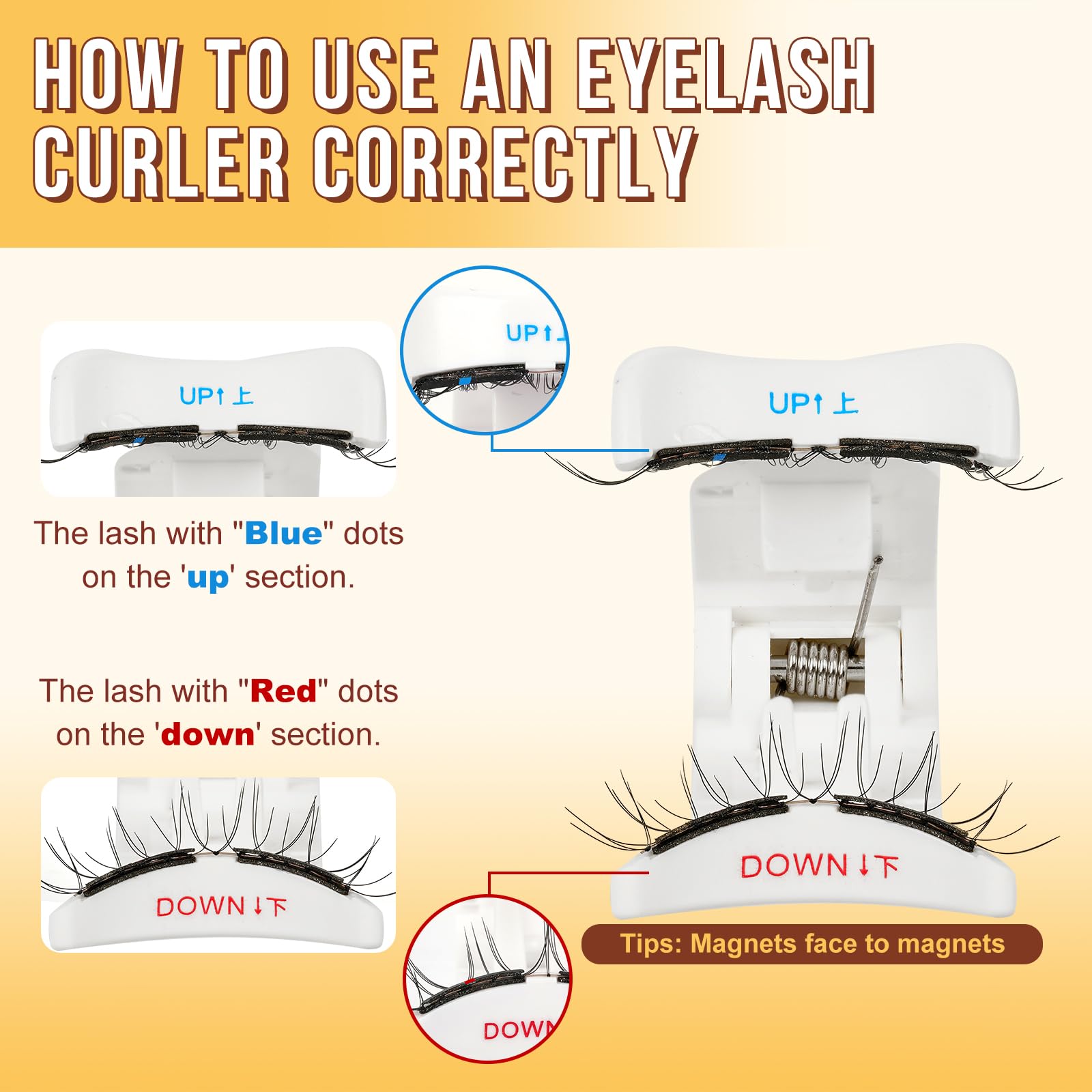Quewel reusable magnetic lashes are long-lasting with proper care