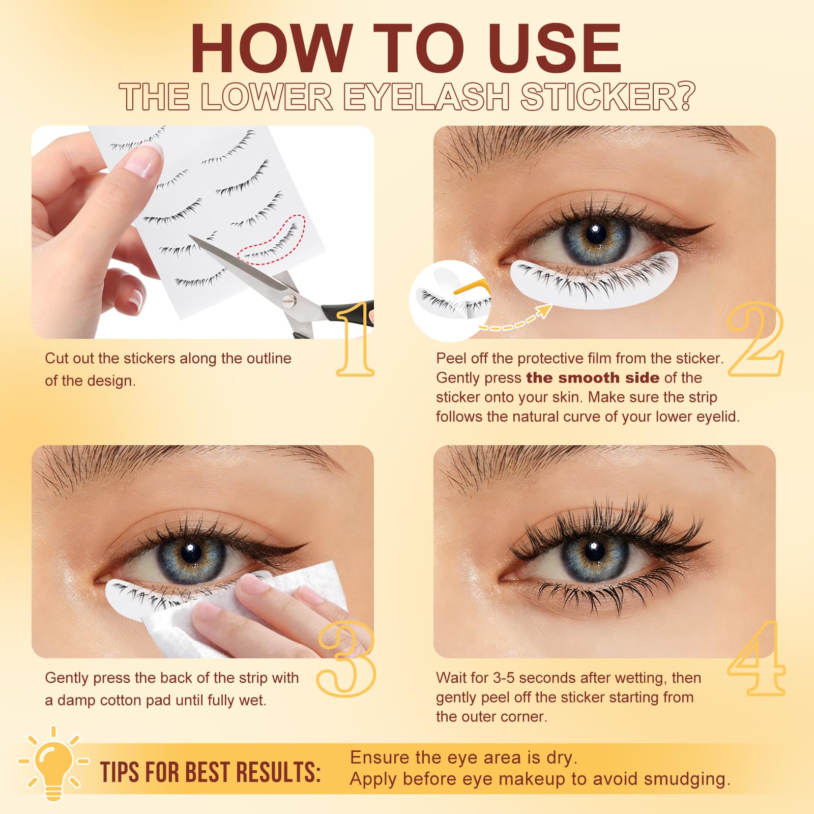QUEWEL travel-ready lash kit fits in a purse.