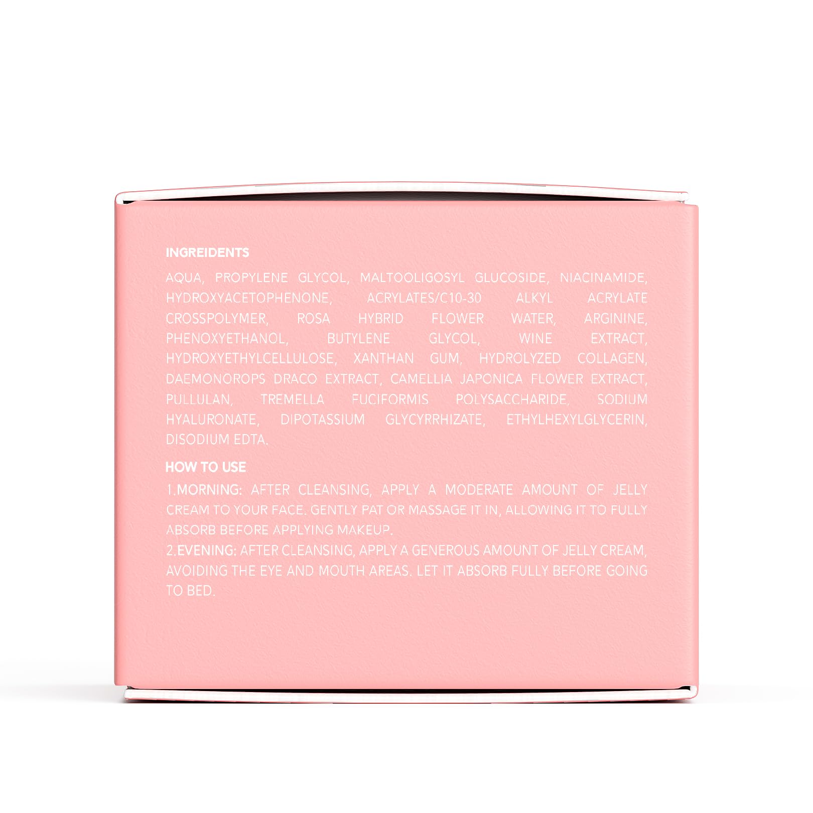 QUIA Collagen Jelly Cream on morning routine glow boost concept.